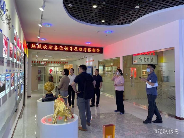 大连市金普新区商务局刘辉荣局长一行莅临威尼斯569vip集团考察2.jpg